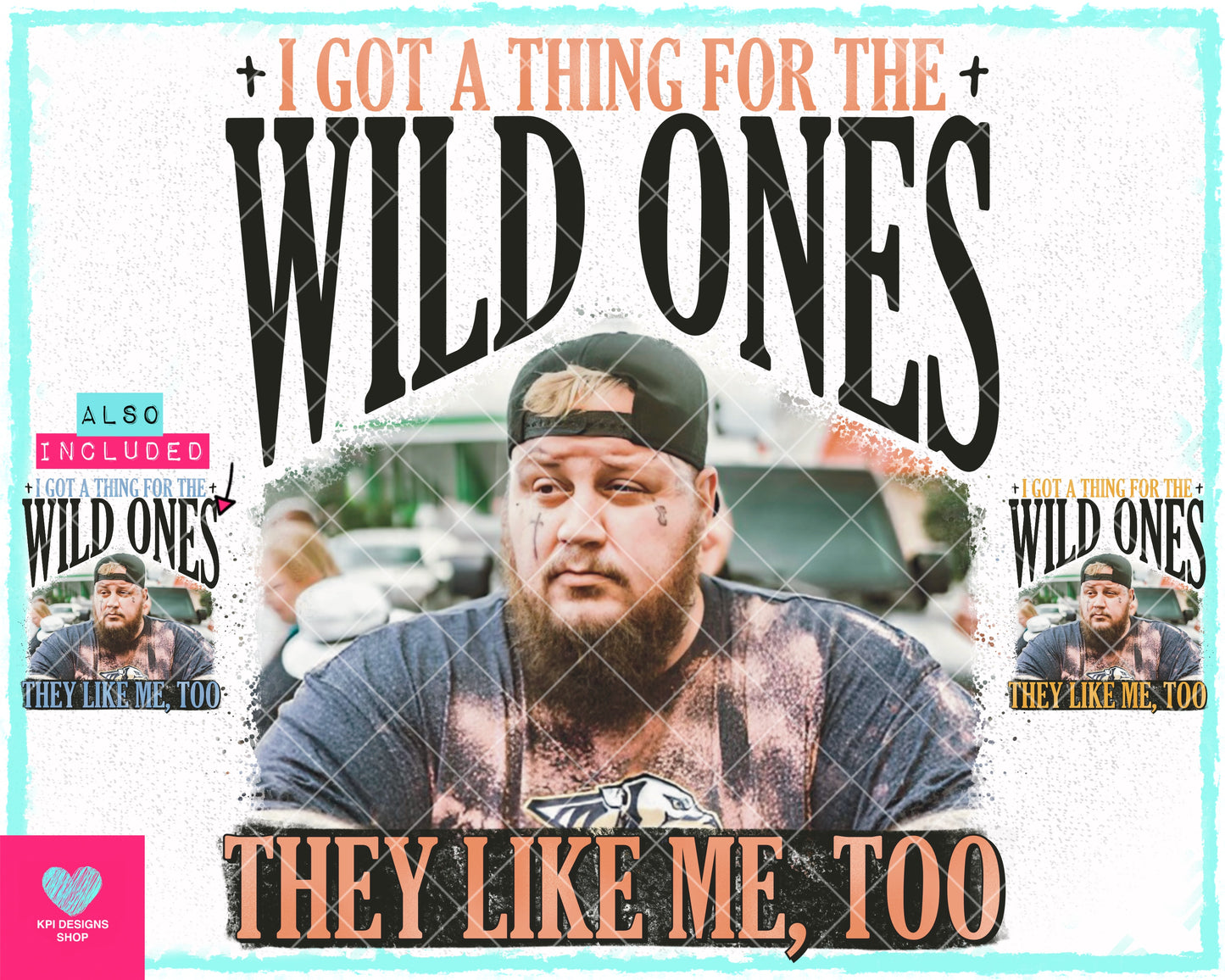 Wild Ones W/ Jelly (3-pack) - Nov2023 - PNG - Digital Designs (Personal Use Recommended)