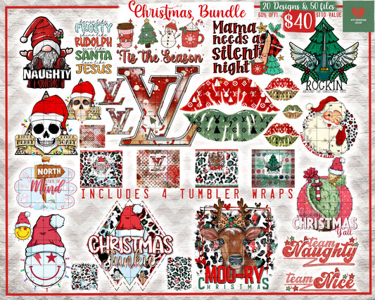 2022 Christmas Bundle (Personal Use Recommended on VIP Designs)