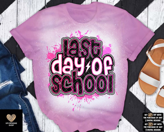 Last Day of School (5-pack) - May2023 - PNG - Digital Design