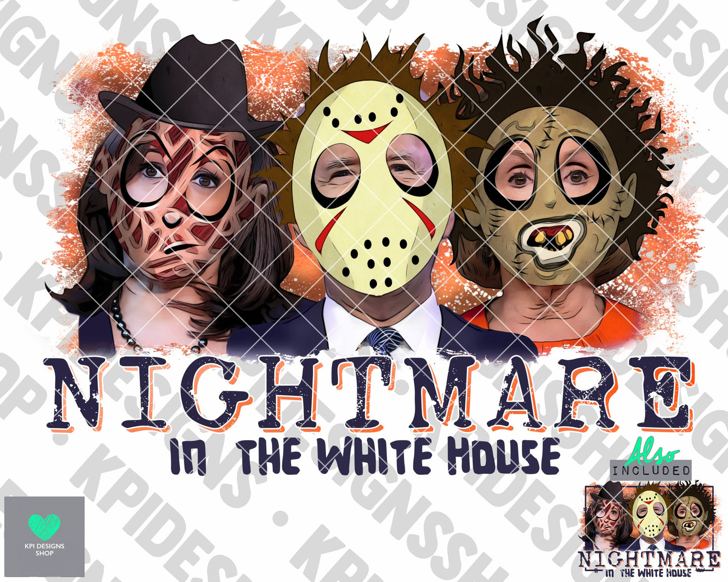 Nightmare in the White House - Biden (2pack) - July2022