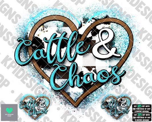 Cattle & Chaos (3-pack) - July2022 - PNG - Digital Design
