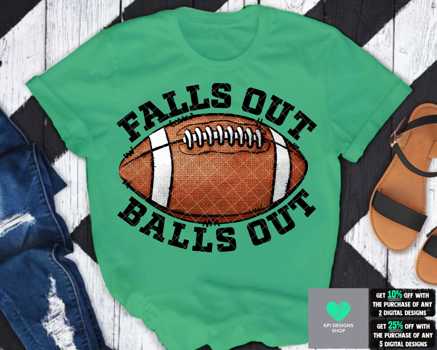 Falls Out Balls Out (5-pack) - Sept2022 - PNG - Digital Design