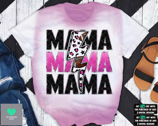 Football Mama Bolt (9-pack) - Sept2022 - PNG - Digital Design