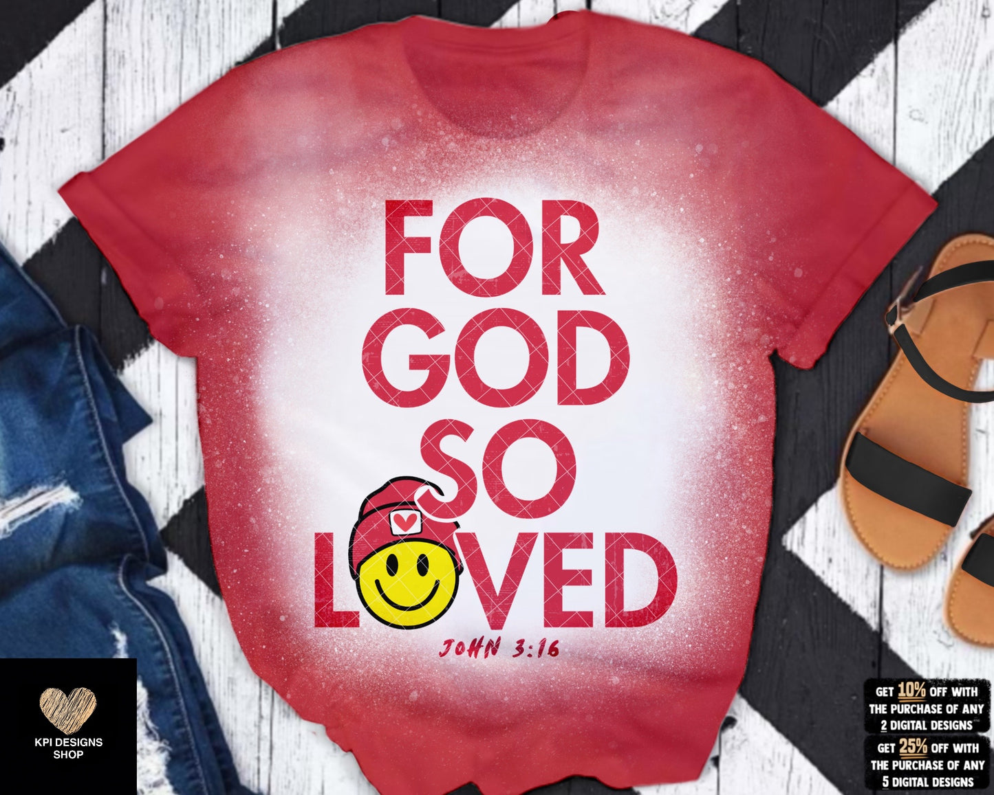 For God So Loved (5-pack) - Jan2023 - PNG - Digital Design