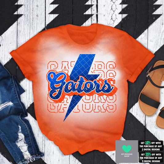 Gators Bolt - PNG - Digital Design