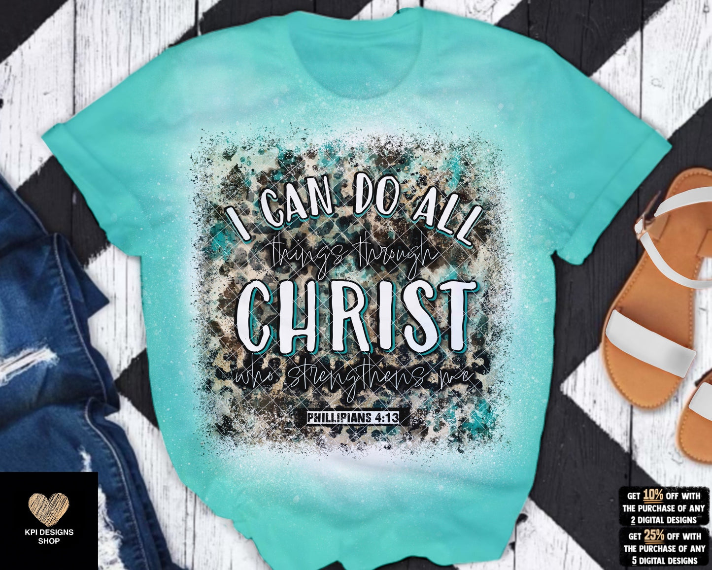 I Can Do All Things Through Christ (3-pack) - April2023 - PNG - Digital Design