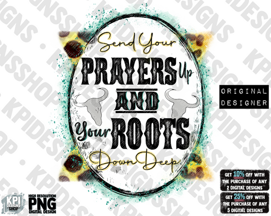 Send Your Prayers Up - (2-pack) - PNG - Digital Design