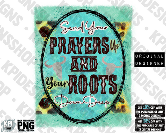 Send Your Prayers Up - (2-pack) - PNG - Digital Design