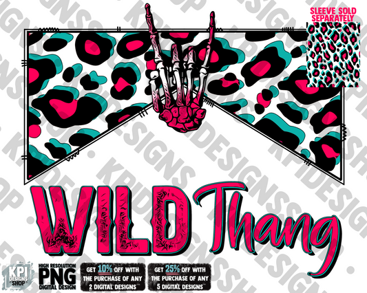 Wild Thang (Rock on) - PNG - Digital Design