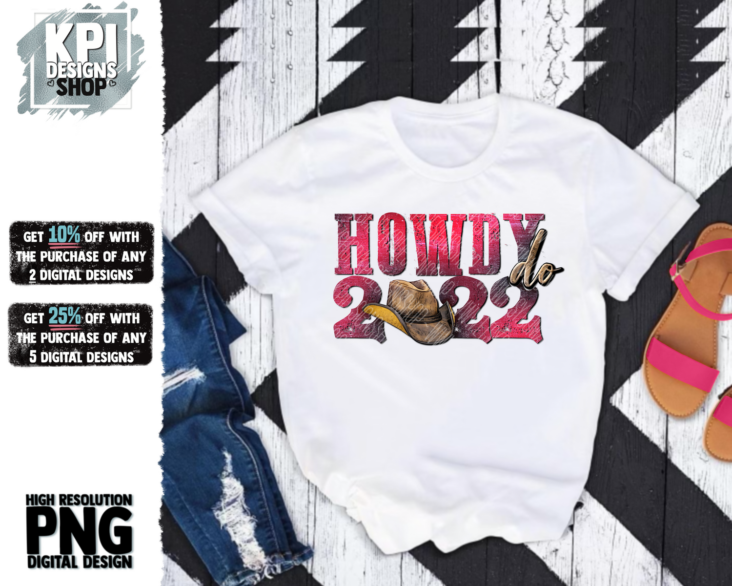 Howdy Do 2022 (4 pack) - PNG - Digital Design – KPI Designs Shop