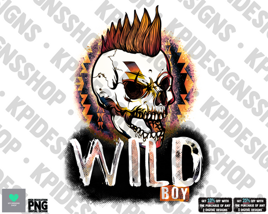 Wild Boy - PNG - Digital Design