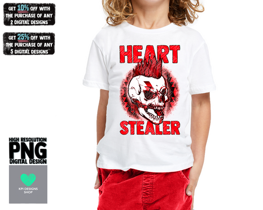 Heart Stealer - PNG - Digital Design