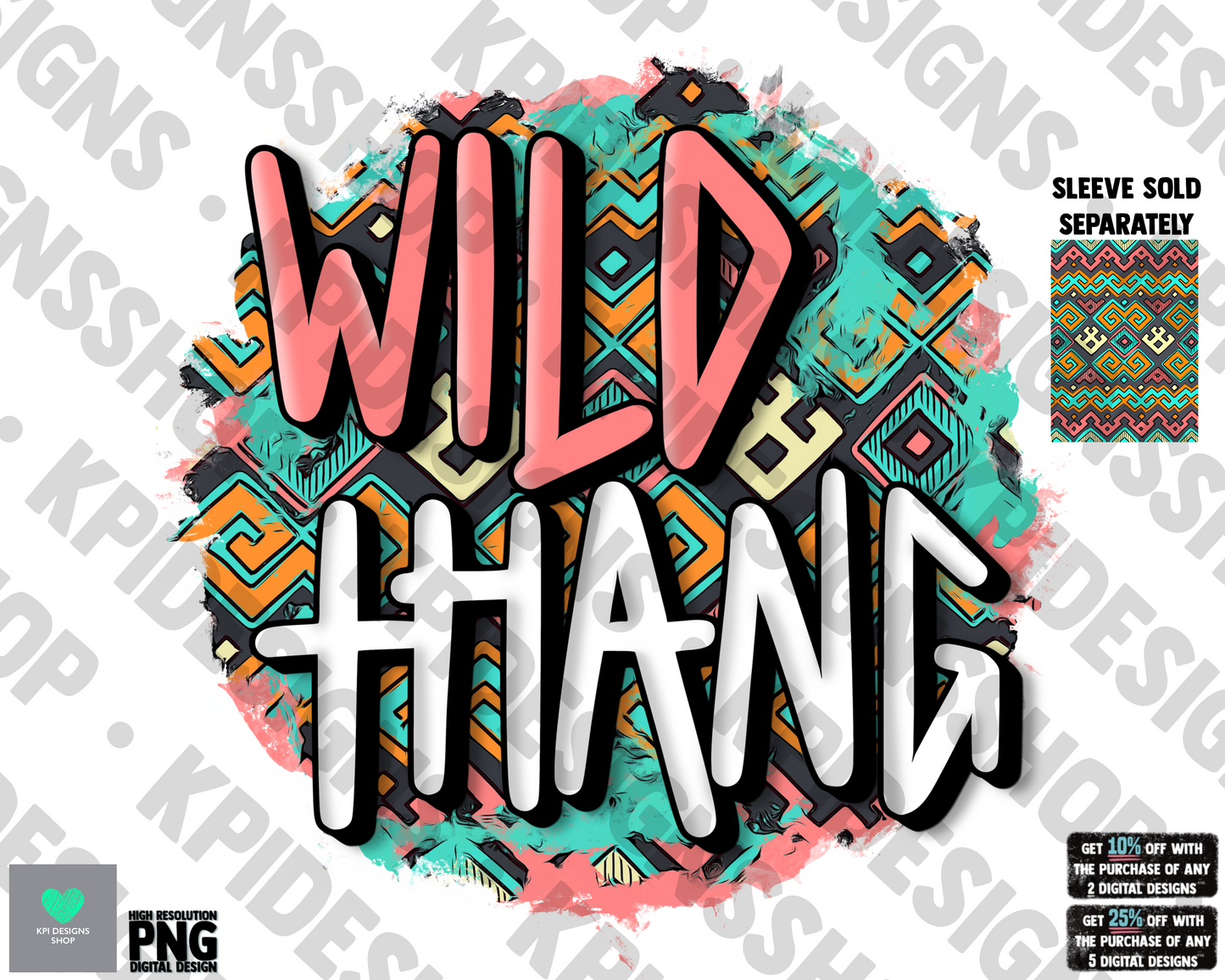 Wild Thang - Jan2022 - PNG - Digital Design