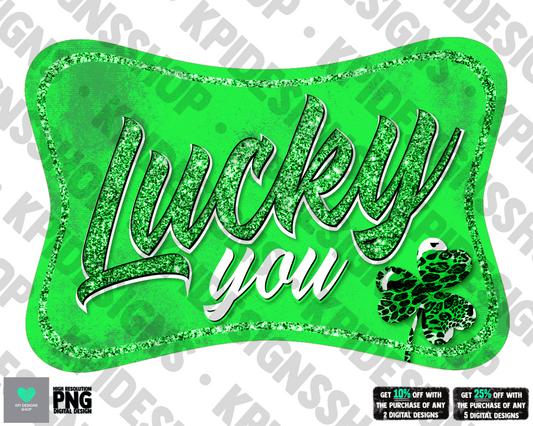 Lucky You - Jan2022 - PNG - Digital Design