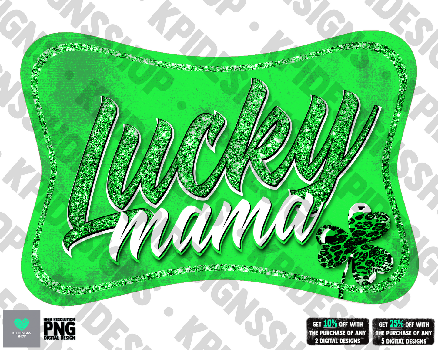 Lucky Mama - Jan2022 - PNG - Digital Design