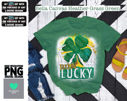 Feelin' Lucky - Feb2022 - PNG - Digital Design