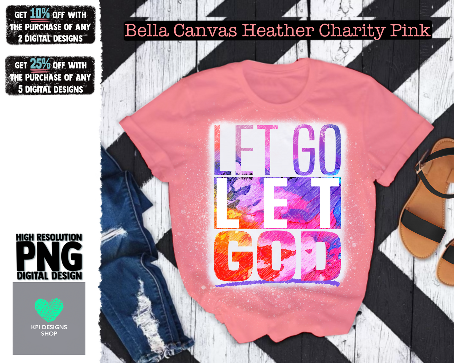 Let Go Let God (5-pack) - Feb2022 - PNG - Digital Design