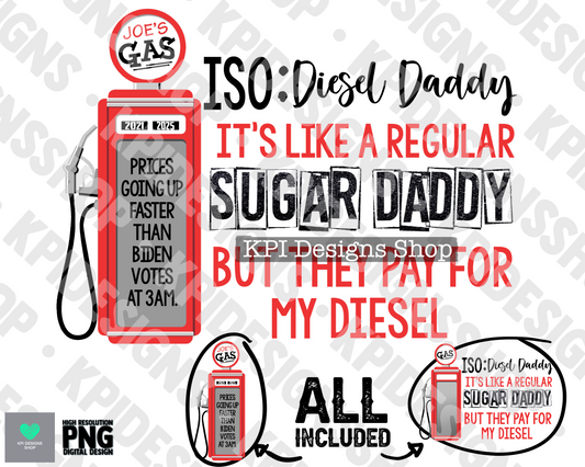 Diesel Daddy - Mar2022 - PNG - Digital Design