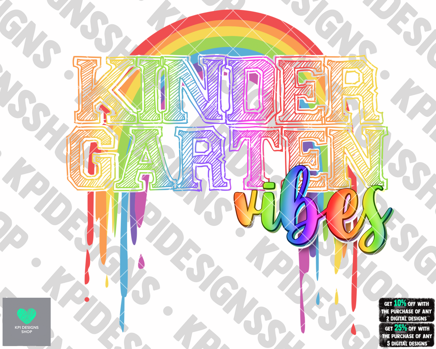 Kindergarten Vibes - July2022 - PNG - Digital Design