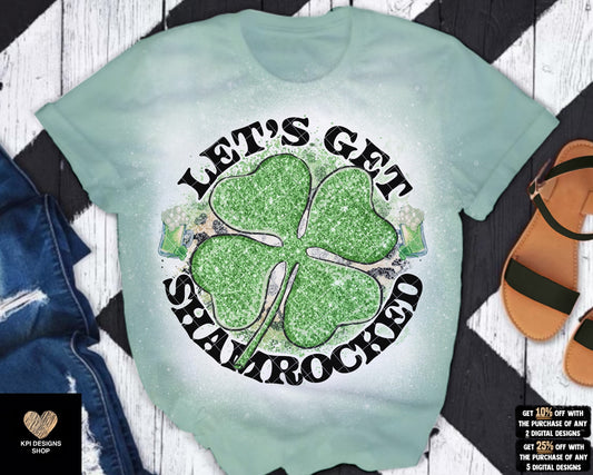 Let's Get Shamrocked (2-pack) - Feb2023 - PNG - Digital Design