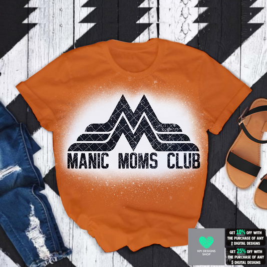 Manic Mom's Club (6-pack)- May2022 - PNG - Digital Design