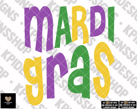 Mardi Gras - Jan2023 - PNG - Digital Design