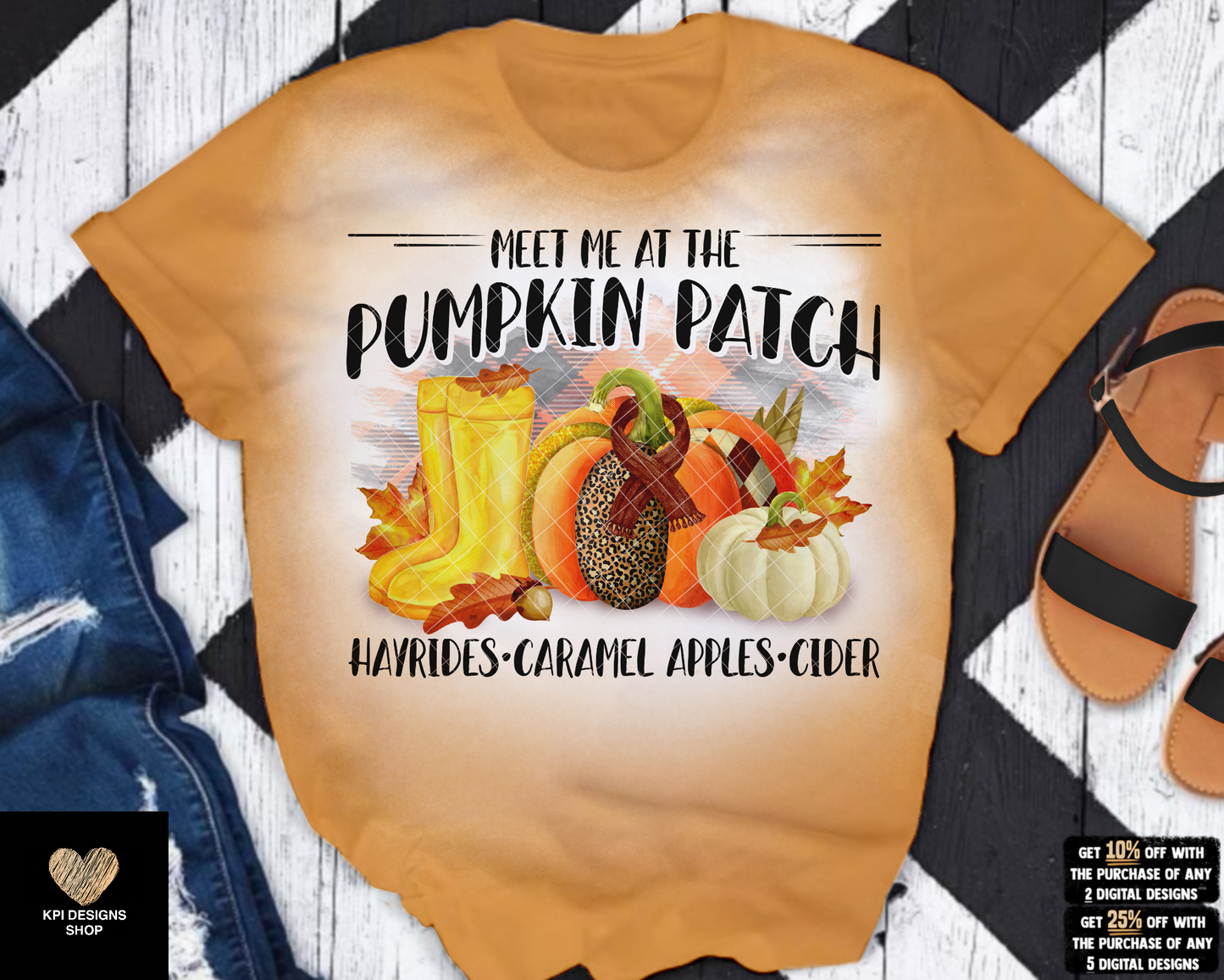 Meet Me at the Pumpkin Patch (2-pack) - Sept2022 - PNG - Digital Design