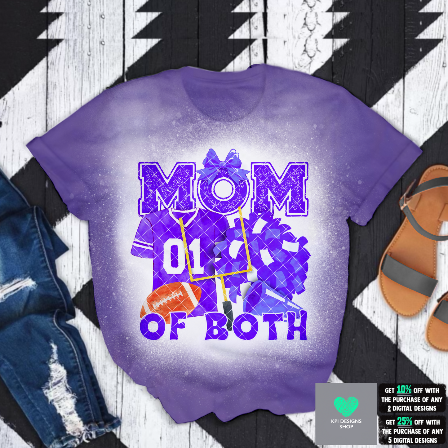 Mom of Both (16-pack) - PNG - Digital Design