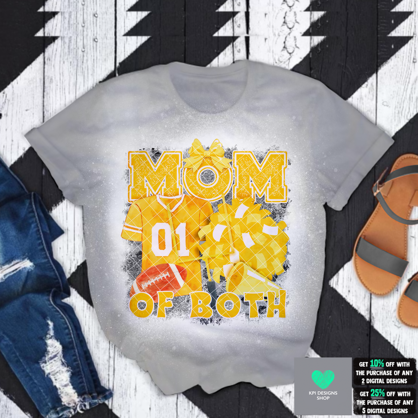 Mom of Both (16-pack) - PNG - Digital Design