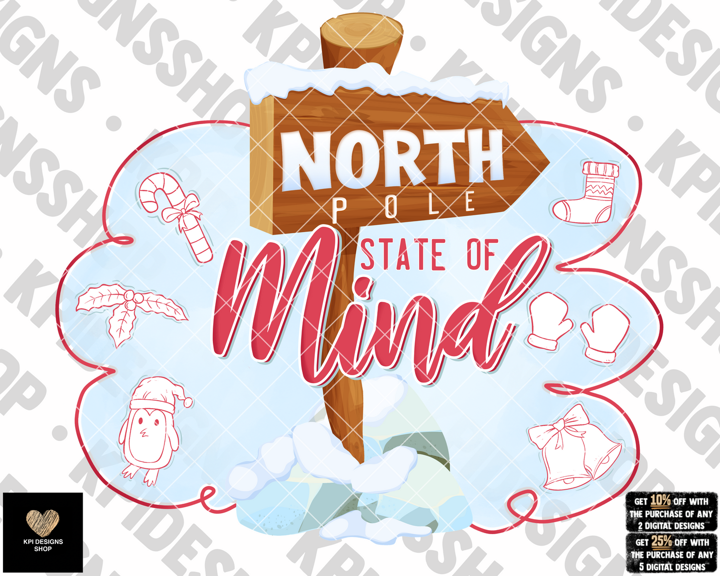 North Pole State of Mind - Oct2022 - PNG - Digital Design