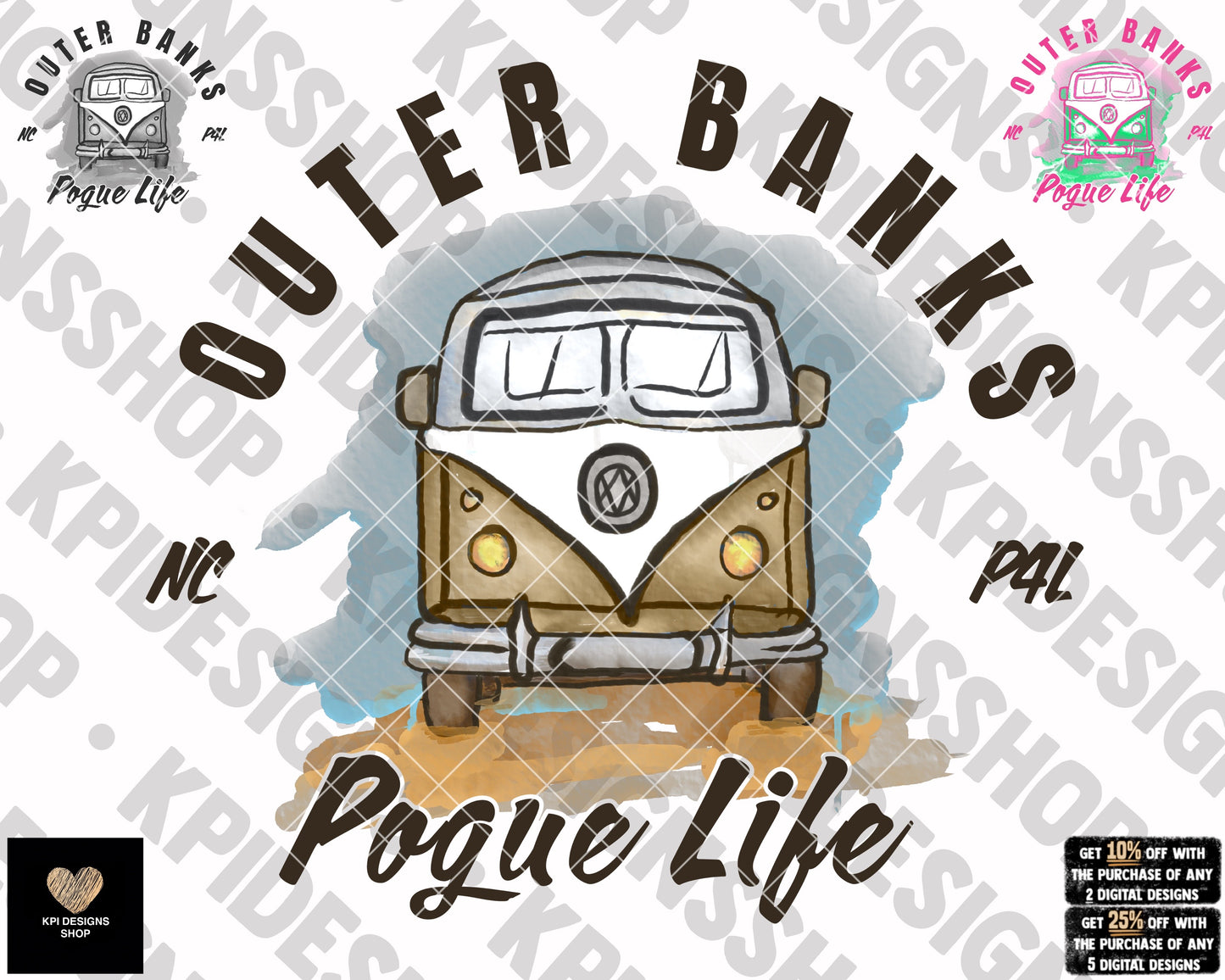 OBX Pogue Life (3-pack) - Feb2023 - PNG - Digital Design (Personal Use Recommended)