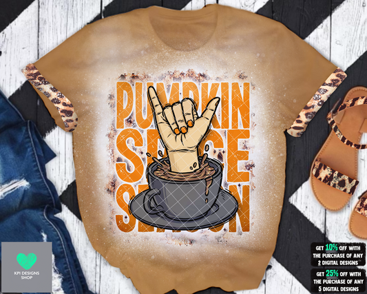 Pumpkin Spice Season (2-pack) - Sept2022 - PNG - Digital Design