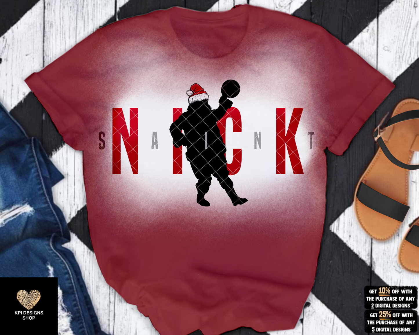 Saint Nick (10-pack) - Nov2022 - PNG - Digital Design