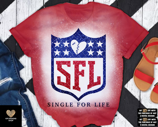 Single For Life (4-pack) - Jan2023 - PNG - Digital Design