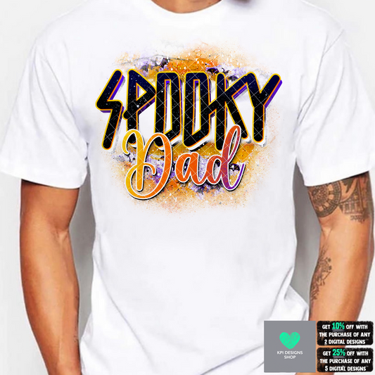 Spooky Dad - July2022 - PNG - Digital Design