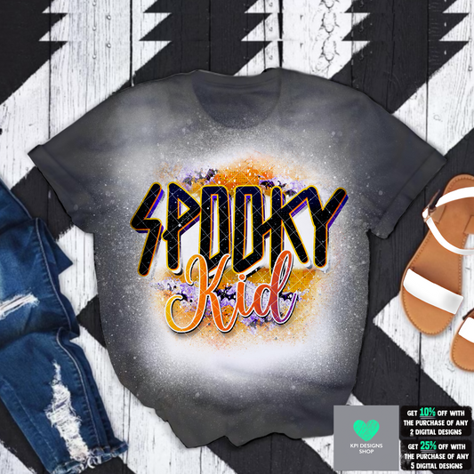 Spooky Kid - July2022 - PNG - Digital Design