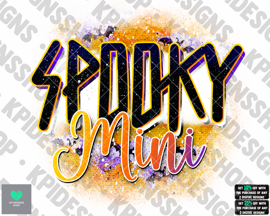 Spooky Mini - July2022 - PNG - Digital Design