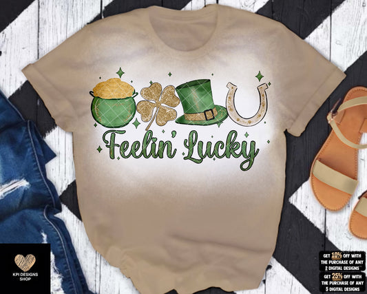 St. Patrick's Day (Tis The Season & Feelin' Lucky) 2-pack - Feb2023 - PNG - Digital Design