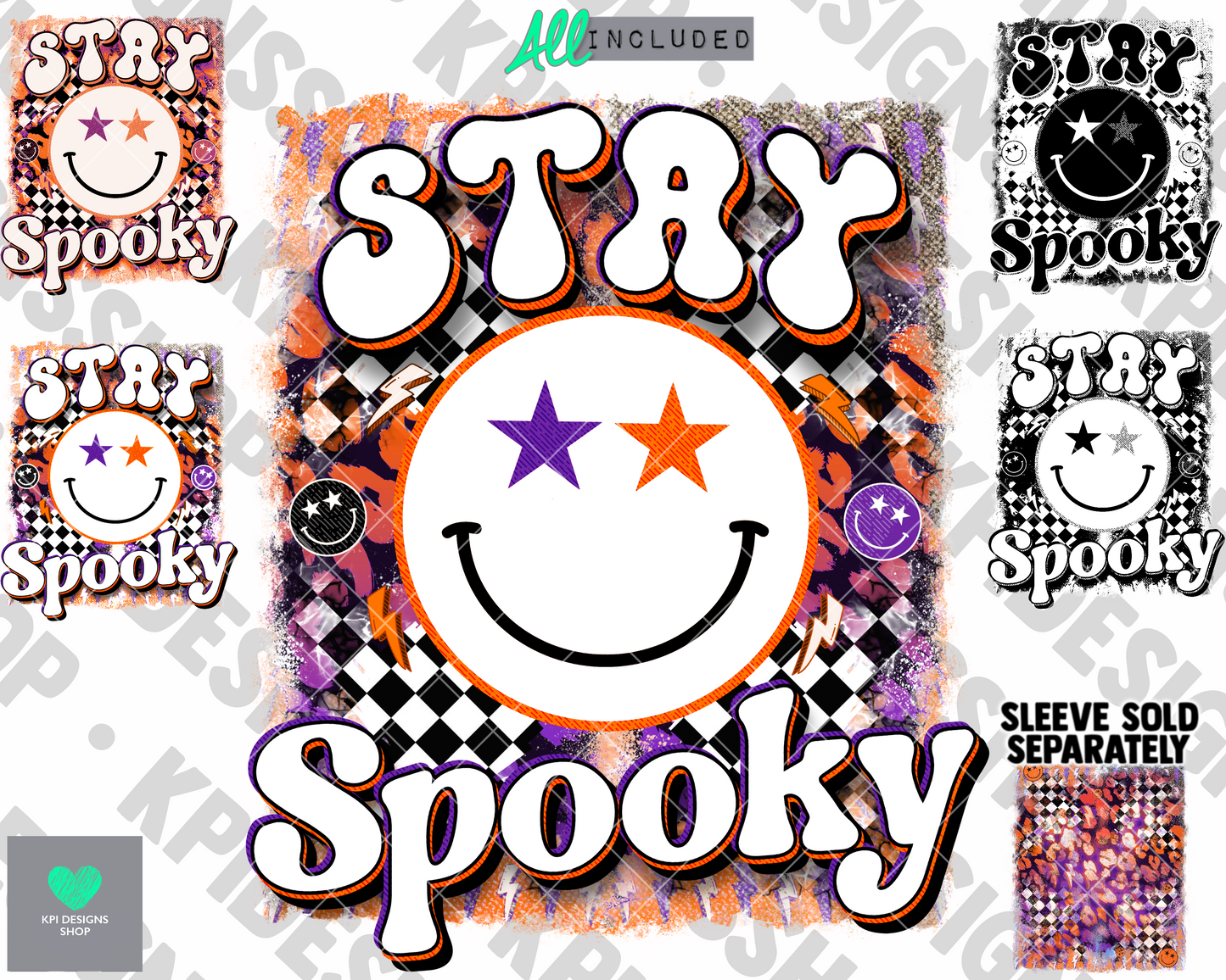 Stay Spooky (5-pack) - June2022 - PNG - Digital Design