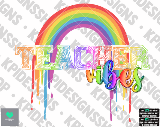 Teacher Vibes - July2022 - PNG - Digital Design