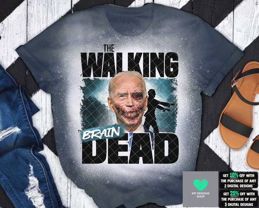 The Walking Brain Dead (2-pack) - Sept2022- PNG -Digital Design