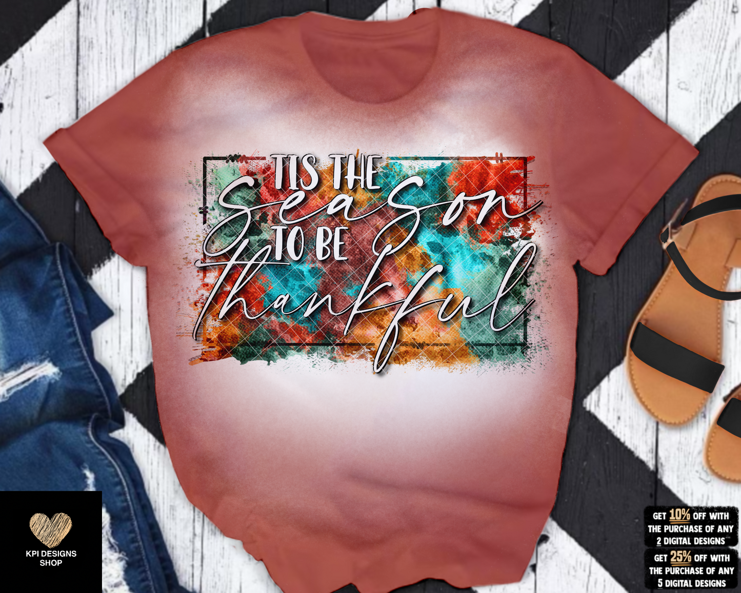 'Tis The Season to Be Thankful (6-pack) - Oct2022 - PNG - Digital Design