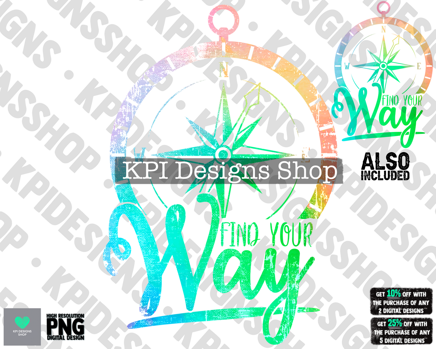 Find Your Way (2-pack) - Mar2022 - PNG - Digital Design