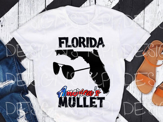 Florida America’s Mullet - PNG - Digital Design