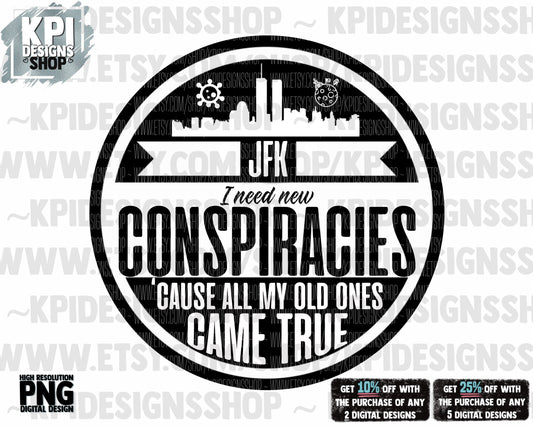 Conspiracies - PNG - Digital Design