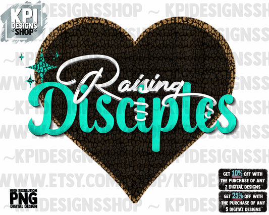 Raising Disciples - PNG - Digital Design