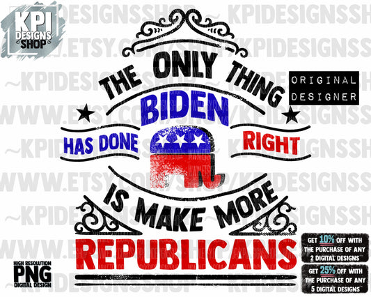 Make More Republicans - PNG - Digital Designs