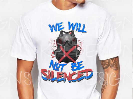 I will not be silenced PNG DIGITAL Design