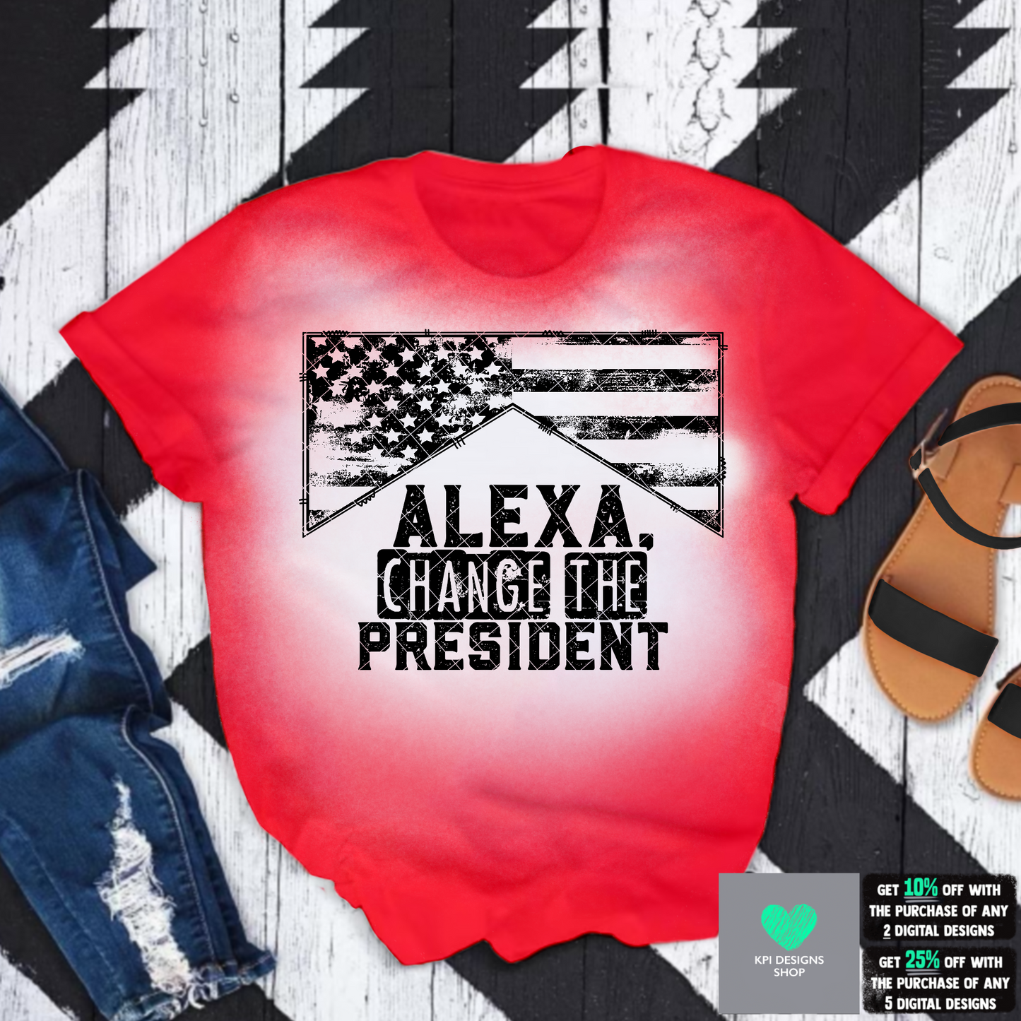 Alexa, Change the President (3-pack) - July2022 - PNG -Digital Design