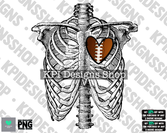 I Love Football To Death - Mar2022 - PNG - Digital Design